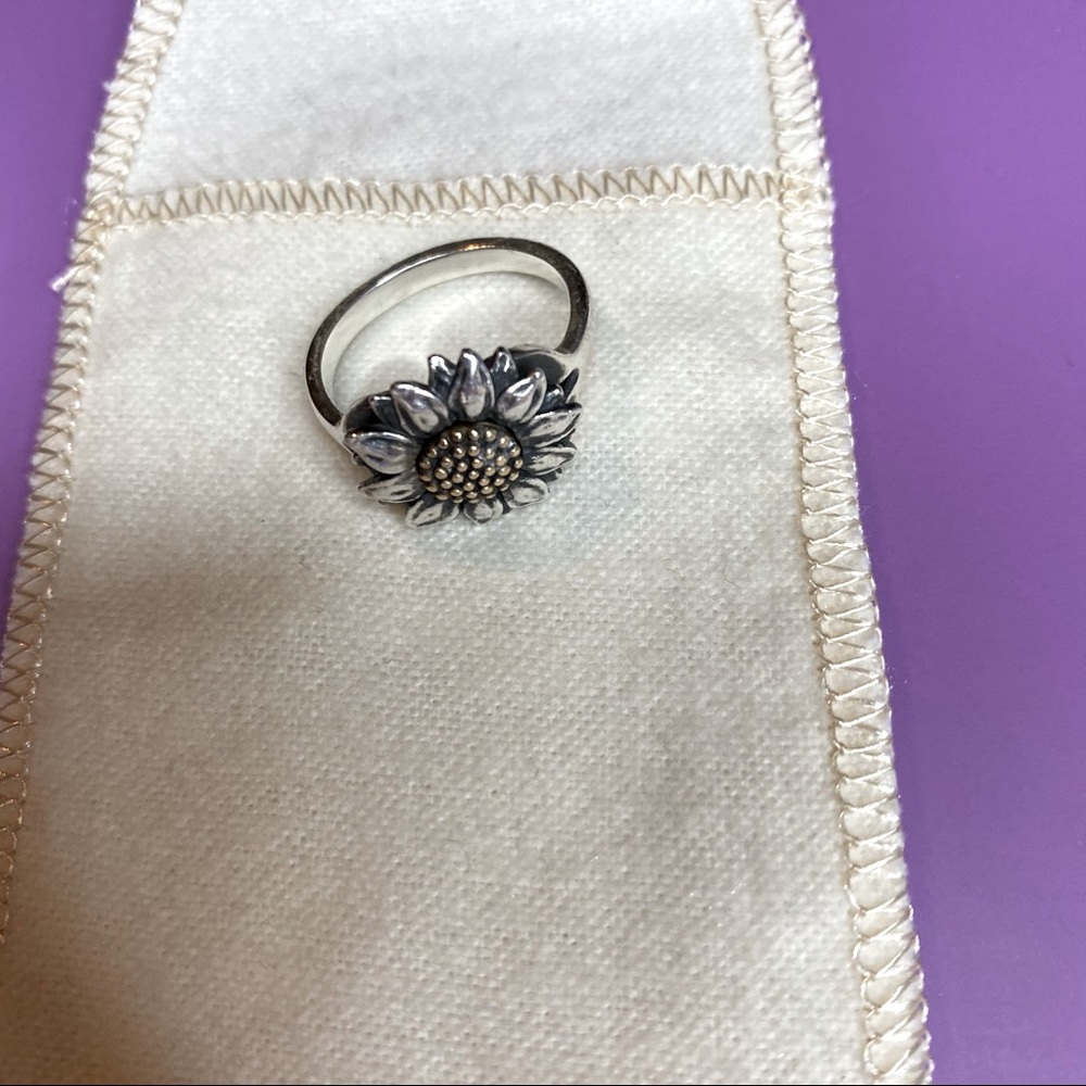 James Avery sunflower ring
